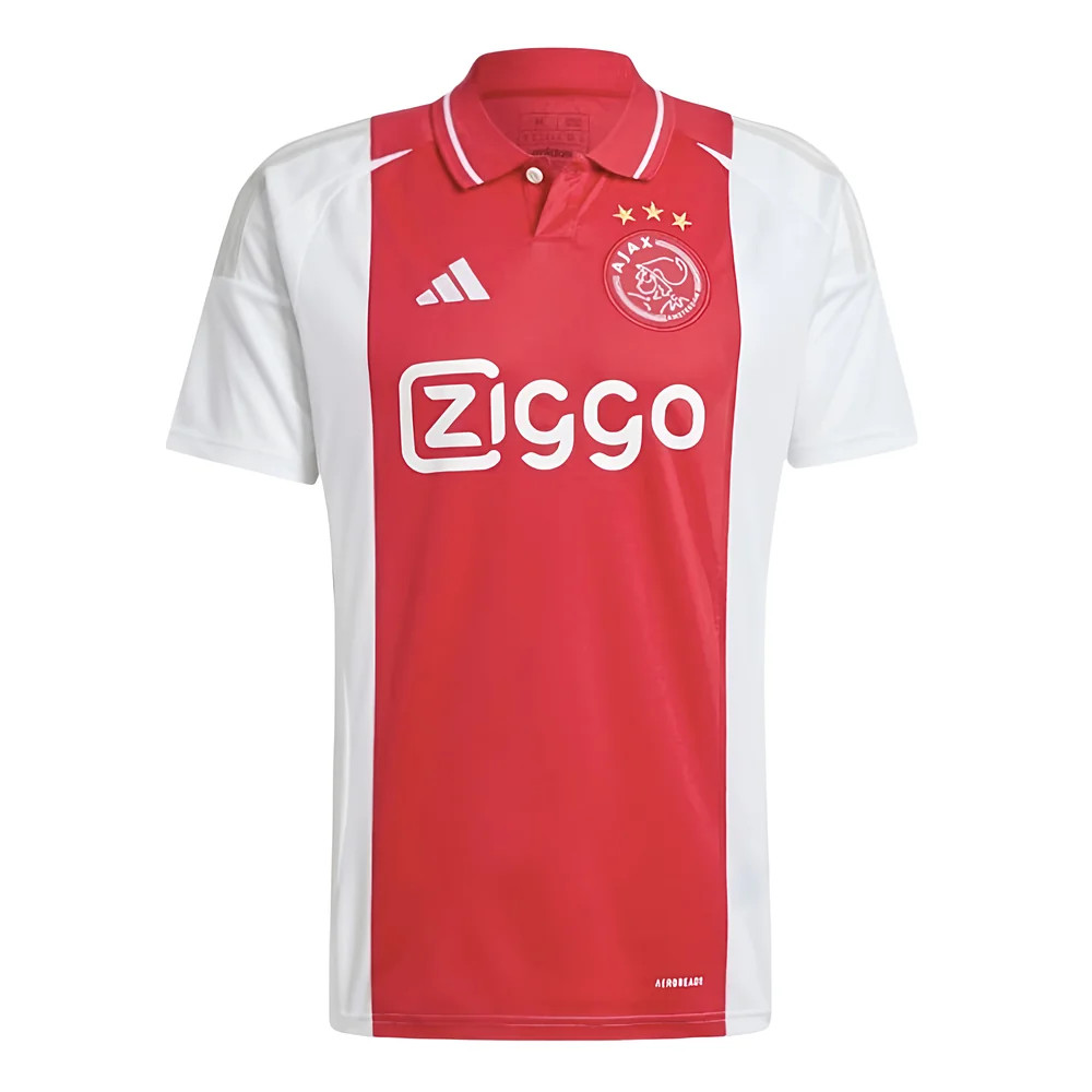 '24-'25 Ajax Home Shirt Polyester Made By: Adidas Men's Red Xxl