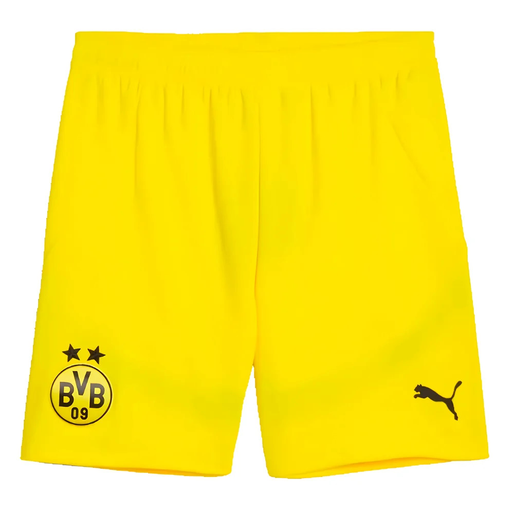 '24-'25 Borussia Dortmund Away Shorts (Yellow) Polyester Made By: Puma Men's Yellow Xxl