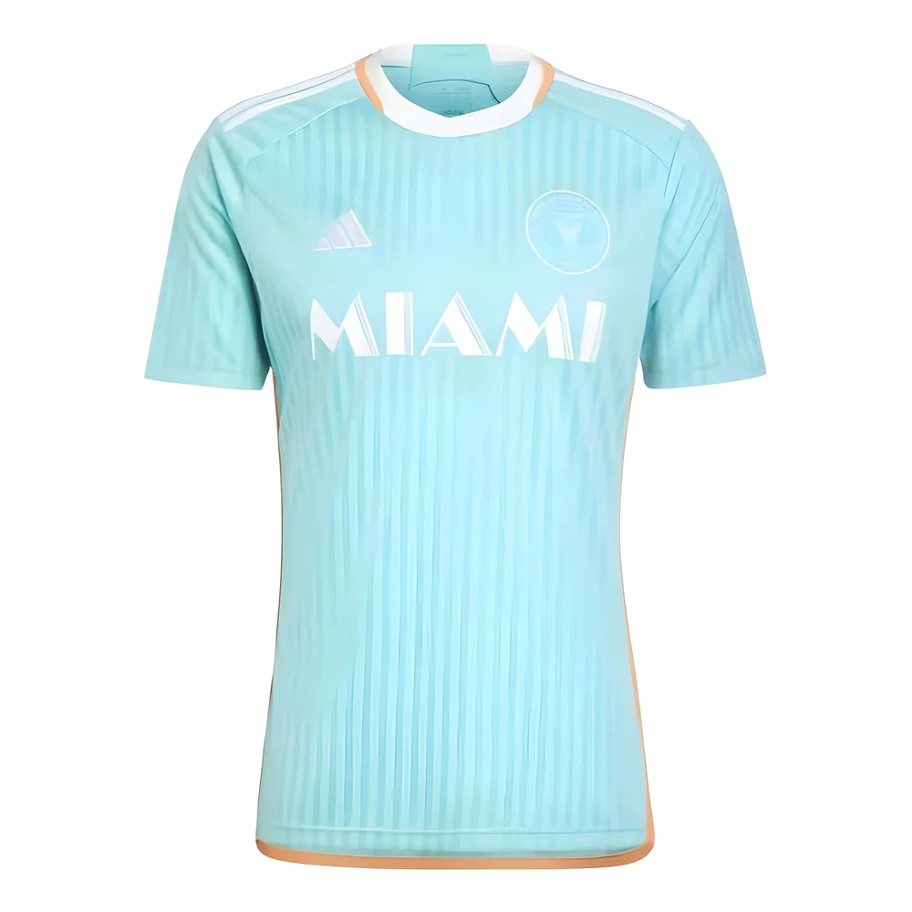 '24-'25 Inter Miami Third Shirt Polyester Made By: Adidas Men's Blue Extra Small