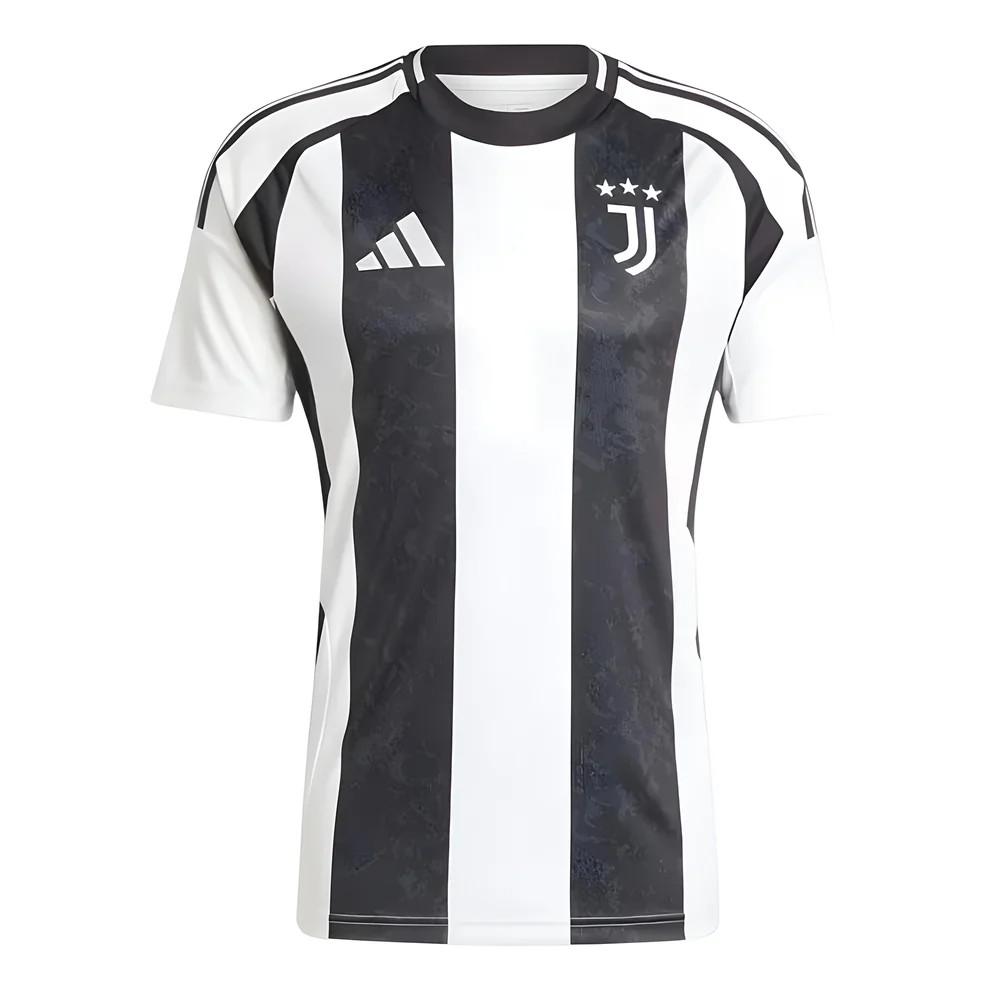 '24-'25 Juventus Home Shirt Polyester Made By: Adidas Men's Black 3XL
