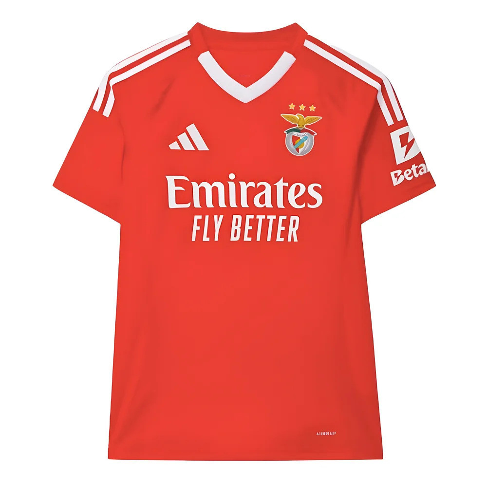 '24-'25 Benfica Home Shirt Polyester Made By: Adidas Men's Red Extra Large