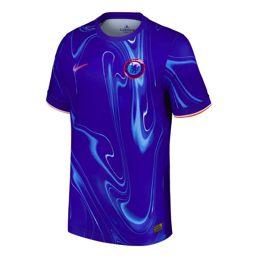 '24-'25 Chelsea Home Authentic Dri-Fit Adv Shirt Polyester Made By: Nike Men's Blue Small