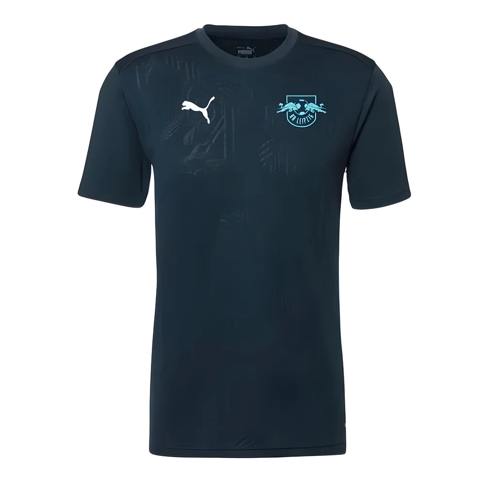 '24-'25 Bull Leipzig Training Shirt (Dark Night) Polyester Made By: Puma Men's Red Xxl