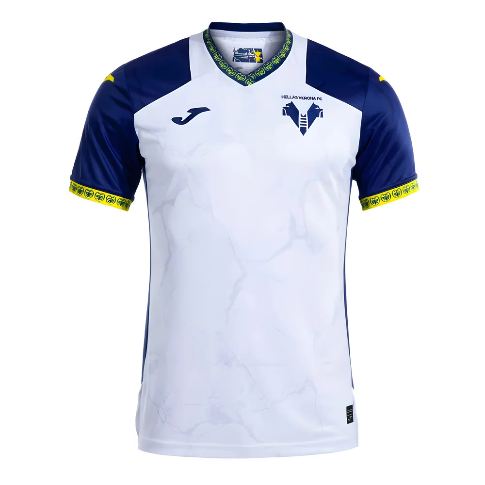 '24-'25 Hellas Verona Away Shirt Polyester Made By: Joma Men's White Small