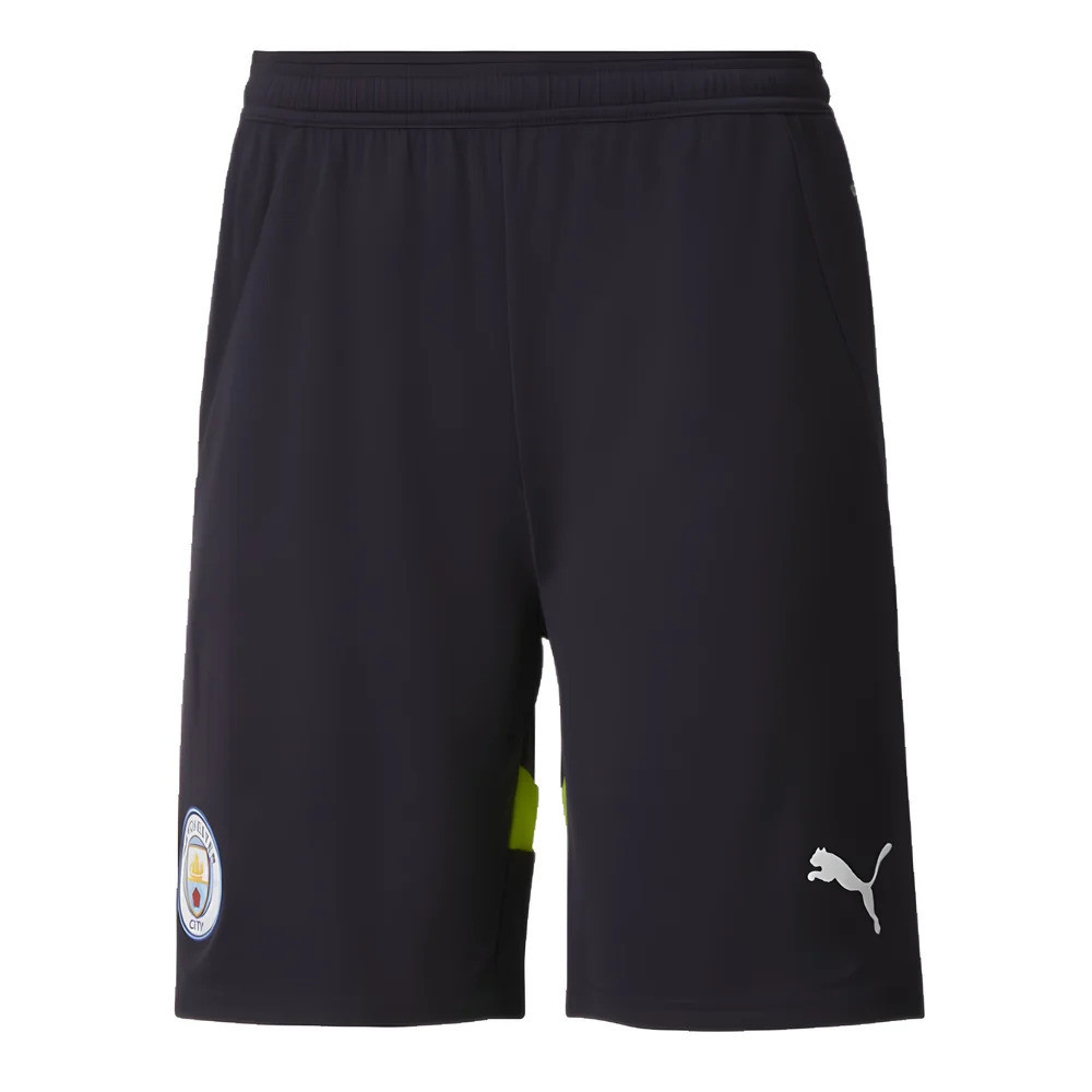 '24-'25 Man City Away Shorts (Navy) Polyester Manchester City Made By: Puma Men's Navy Small