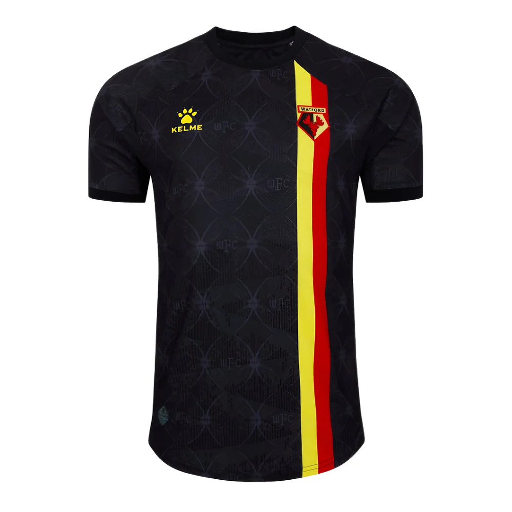 Watford Away Kit Watford Fc Shirt Sponsors 25/26 ADULT AWAY SHIRT