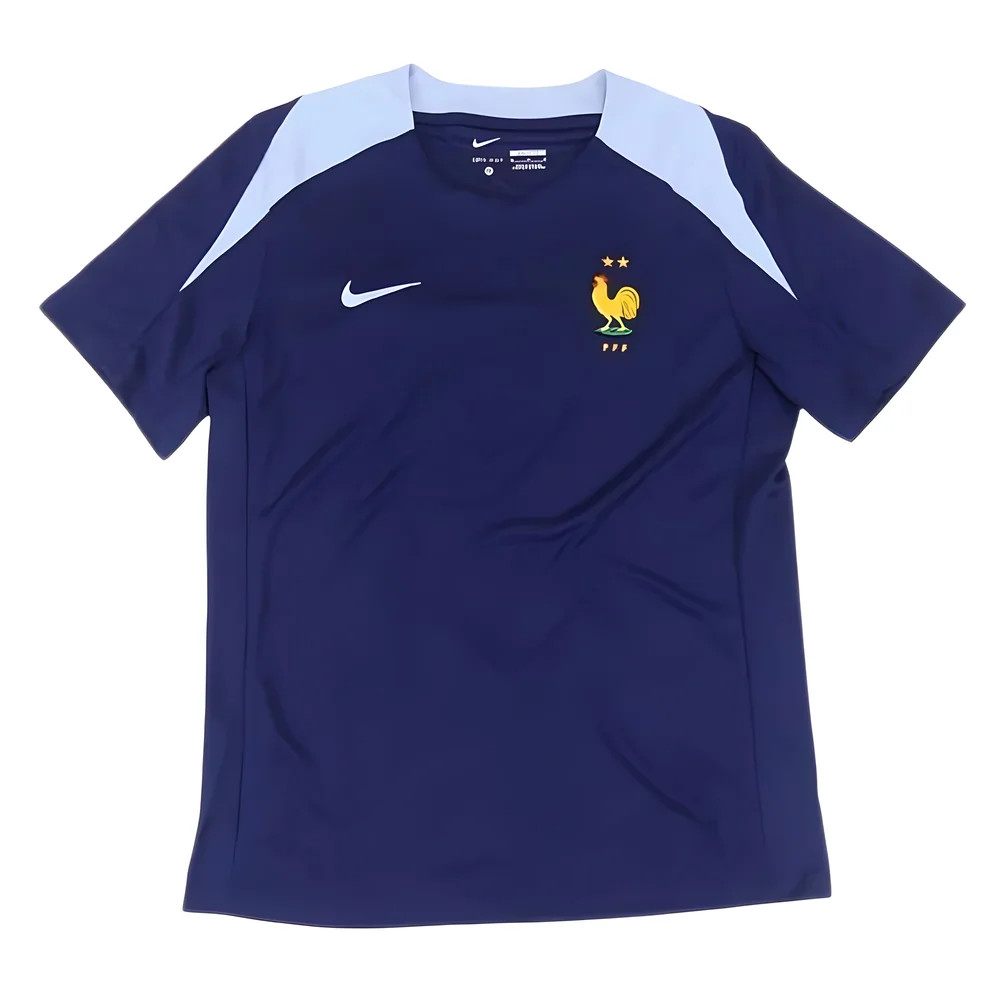 2024-2025 France Dri-Fit Strike Training Shirt (Navy) [FJ2921-498