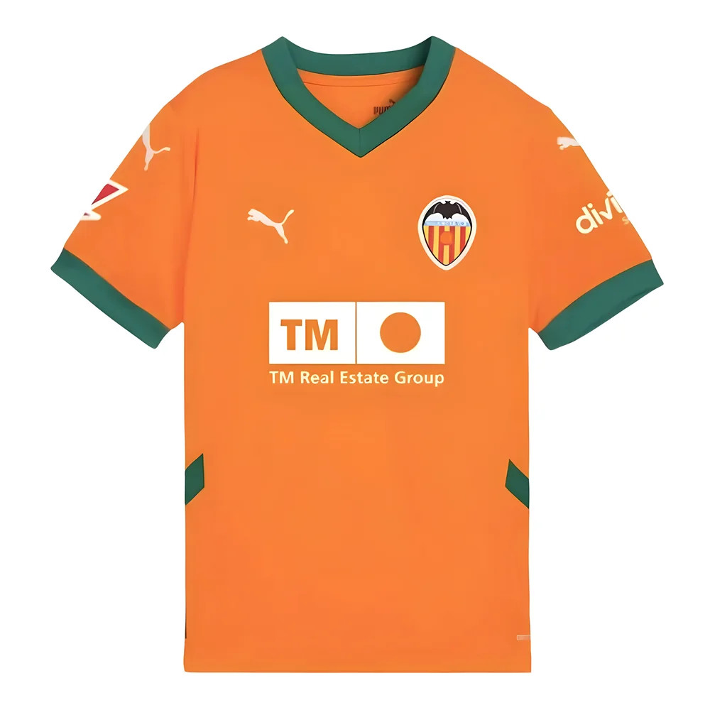 '24-'25 Valencia Third Shirt Polyester Made By: Puma Men's Orange Large