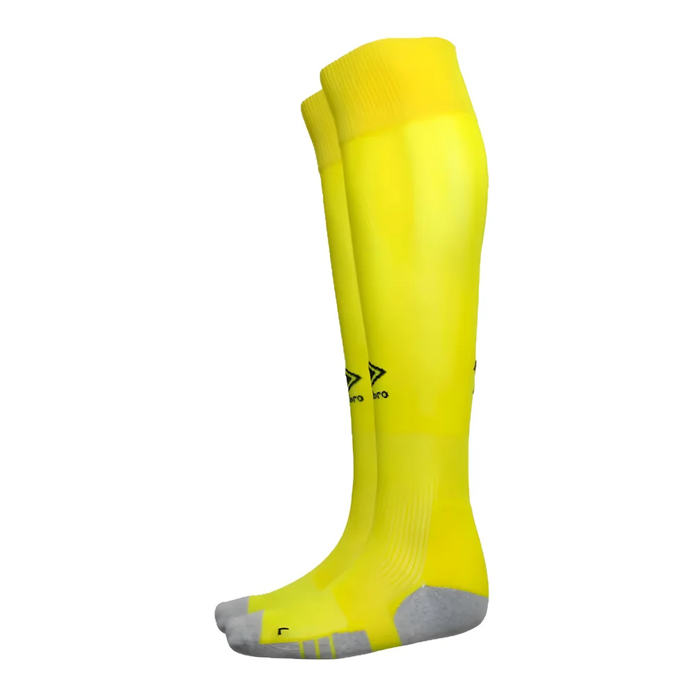 '24-'25 West Ham Goalkeeper Socks (Yellow) - Kids Polyester Made By: Umbro Unisex Kids Yellow Size 12-2