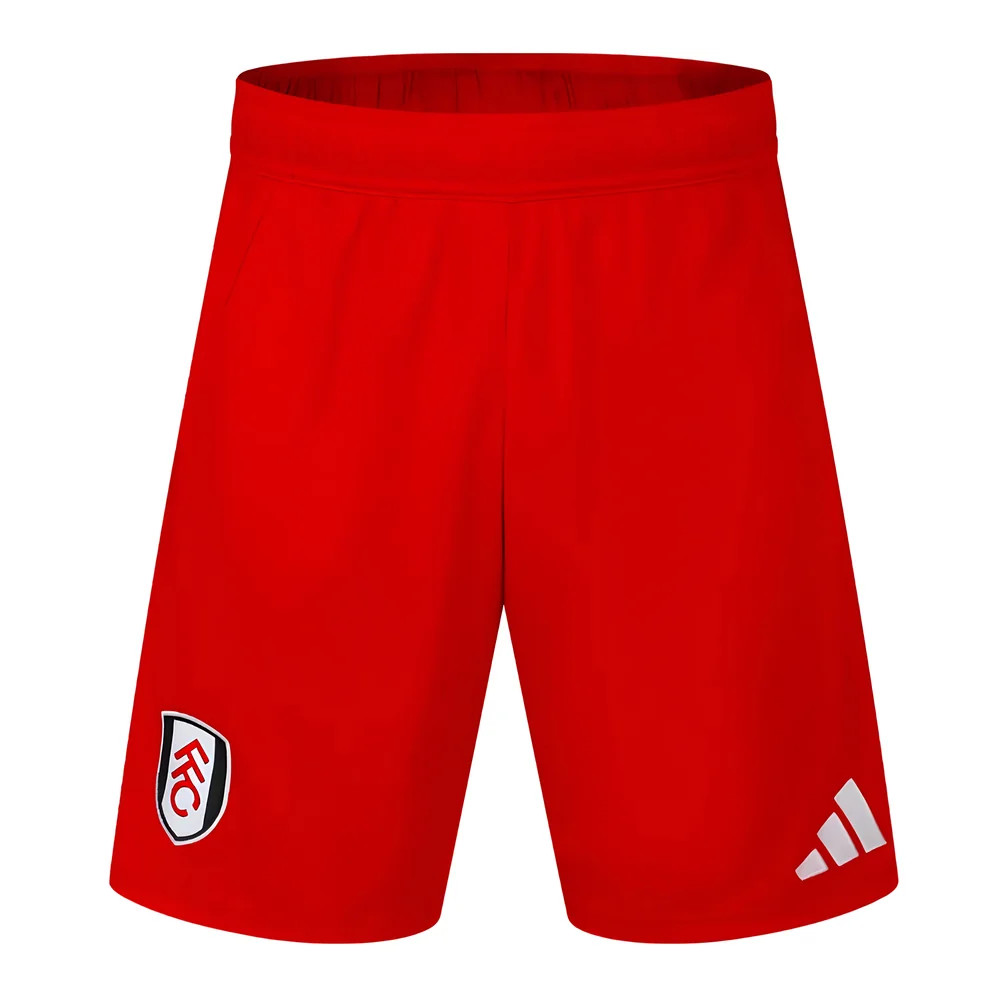 '24-'25 Fulham Away Shorts (Red) Polyester Made By: Adidas Men's Red Small