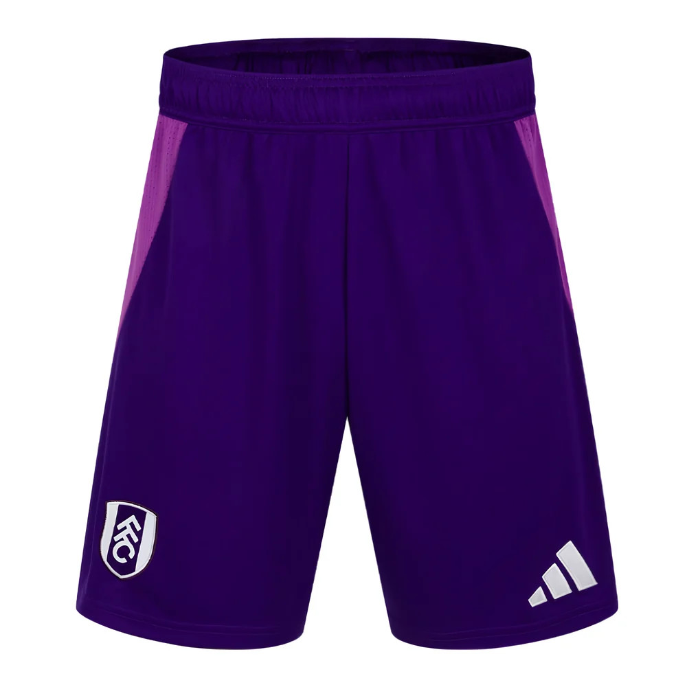 '24-'25 Fulham Third Shorts (Purple) Polyester Made By: Adidas Men's Purple Small