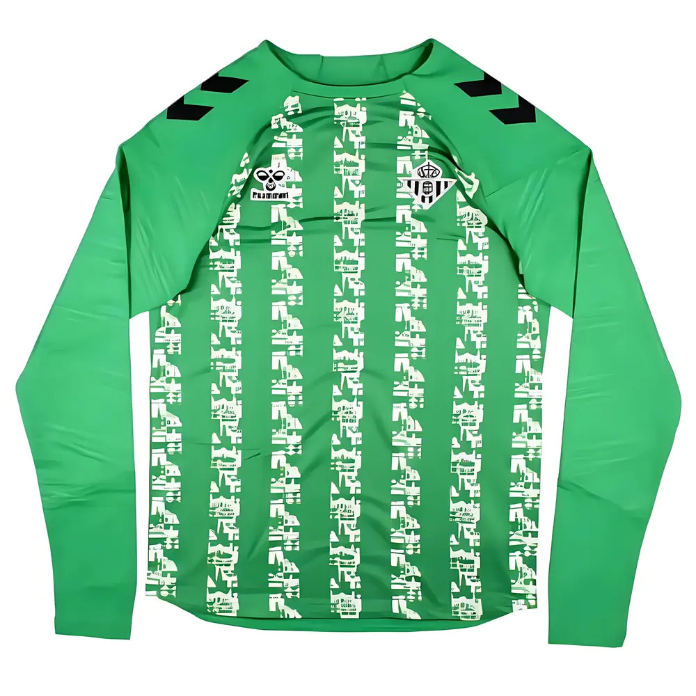 '24-'25 Real Betis Crew Neck Sweatshirt (Green) Polyester Made By: Hummel Men's Green Xxl