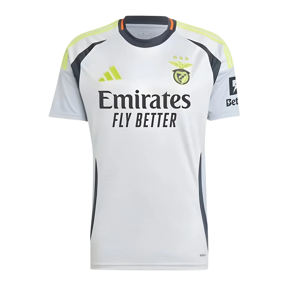 '24-'25 Benfica Third Shirt Polyester Made By: Adidas Men's Grey Xxl