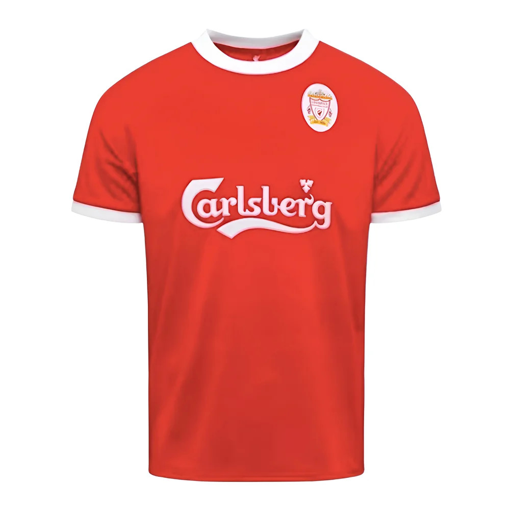 '98-'00 Liverpool Home Shirt Polyester Made By: Score Draw Men's Red Xxl