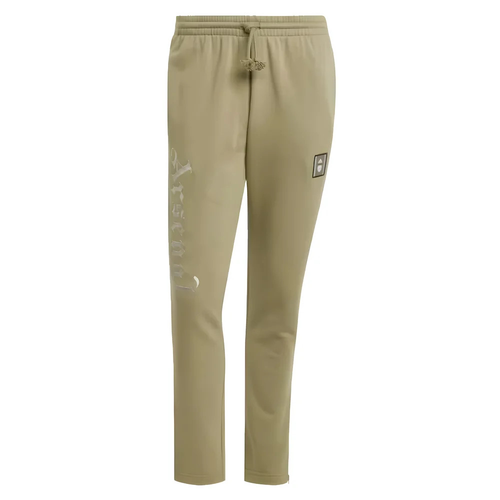'24-'25 Arsenal Seasonal Fleece Tracksuit Bottoms (Orbit ) Polyester Made By: Adidas Men's Green Small