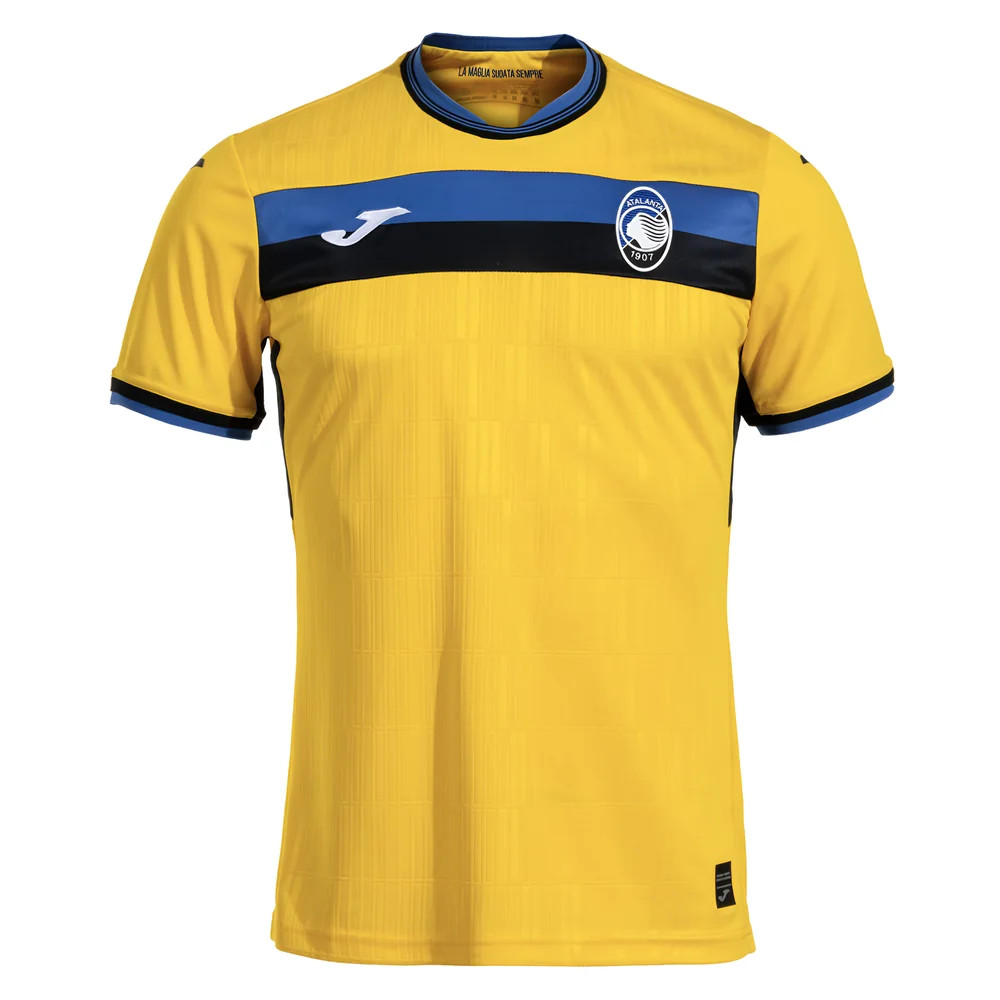 '24-'25 Atalanta Third Shirt Polyester Made By: Joma Men's Yellow Small