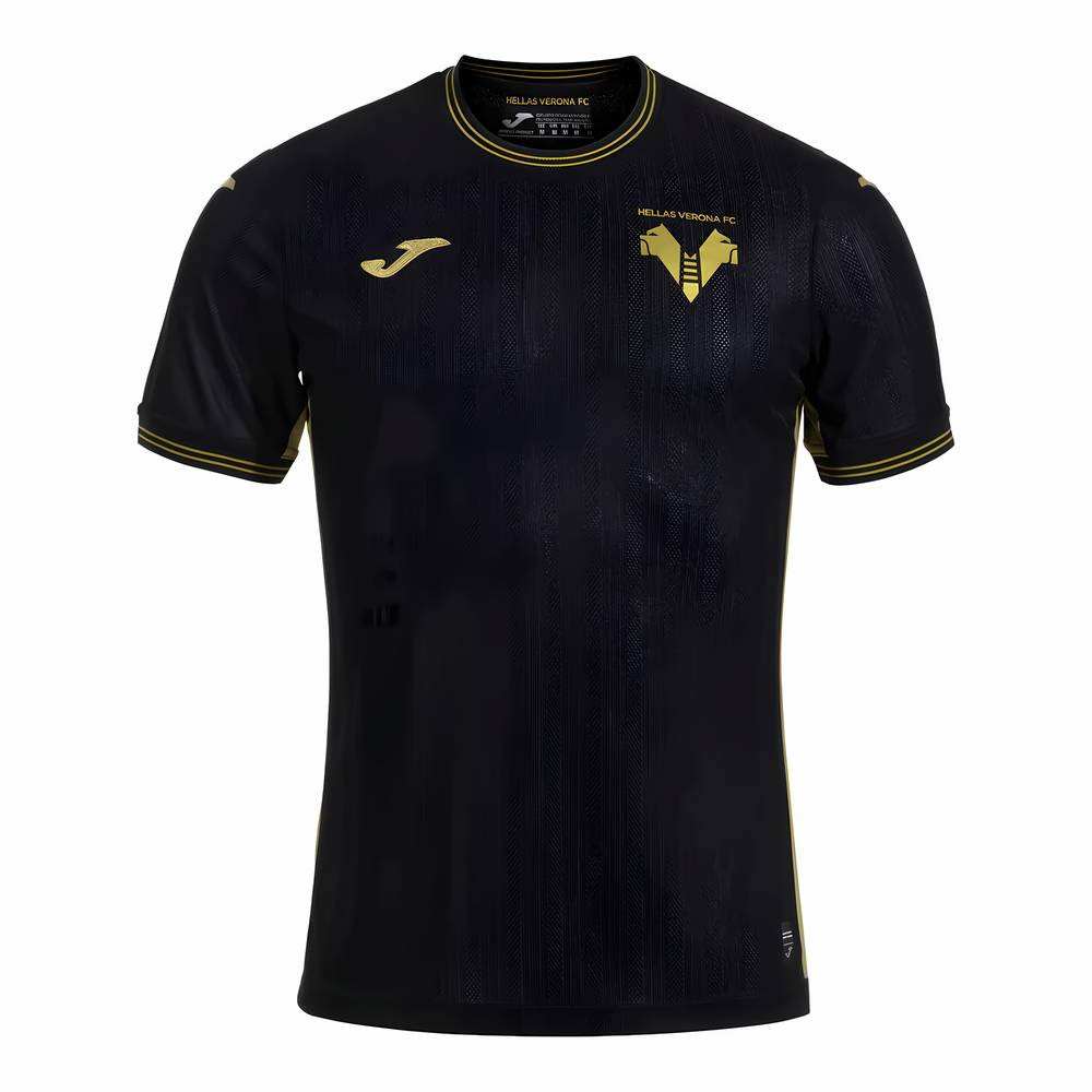 '24-'25 Hellas Verona Third Shirt Polyester Made By: Joma Men's Black Small