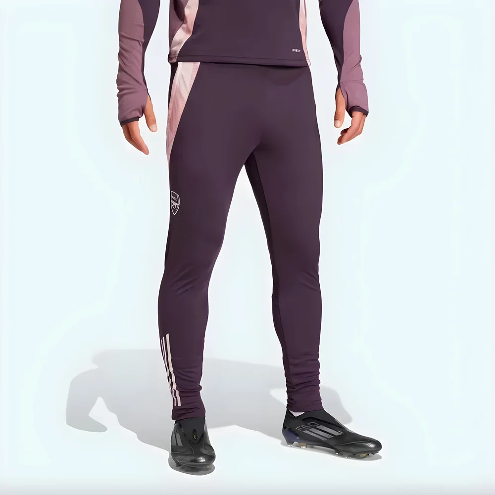 2025 Arsenal Training Pants (Aurora ) Polyester Made By: Adidas Men's Black Xxl