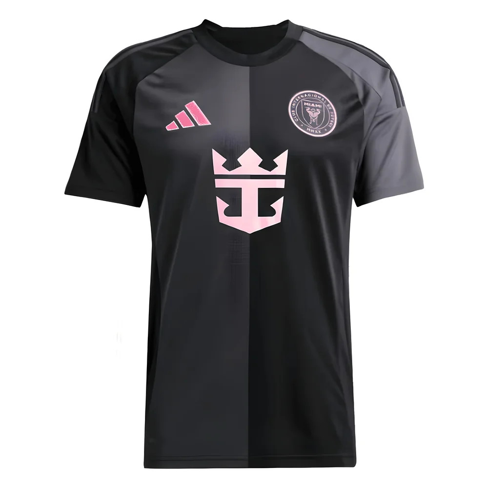 '25-'26 Inter Miami Away Shirt Polyester Made By: Adidas Men's Black Xxl