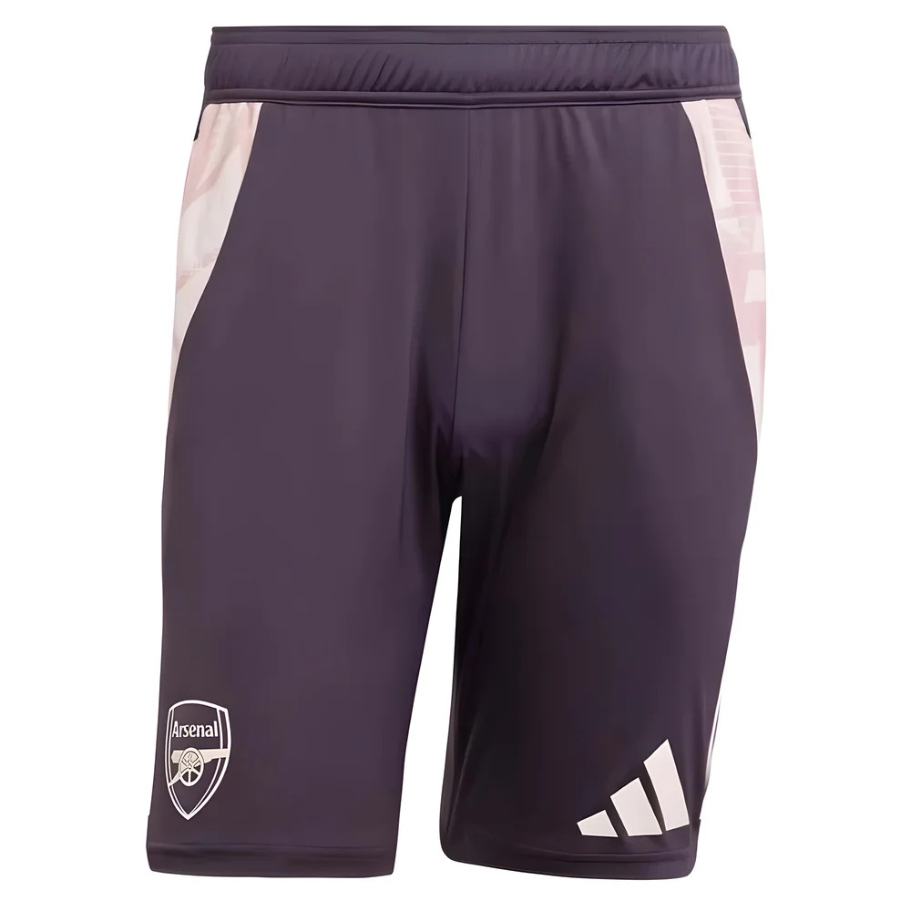 '24-'25 Arsenal Training Shorts (Aurora ) Polyester Made By: Adidas Men's Black Small