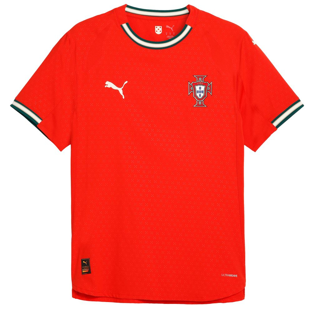 '25-'26 Portugal Home Authentic Jersey Polyester Made By: Puma Men's Red Small