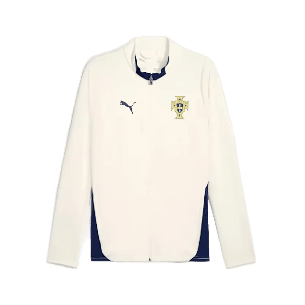'25-'26 Portugal Training Jacket (Sugared Almond) Polyester Made By: Puma Men's White Medium