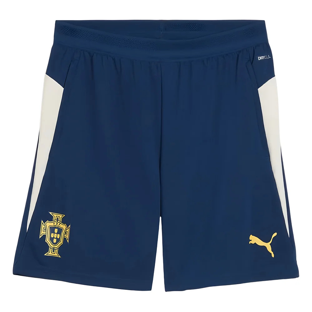 '25-'26 Portugal Training Shorts (Persian ) Polyester Made By: Puma Men's Blue 3XL