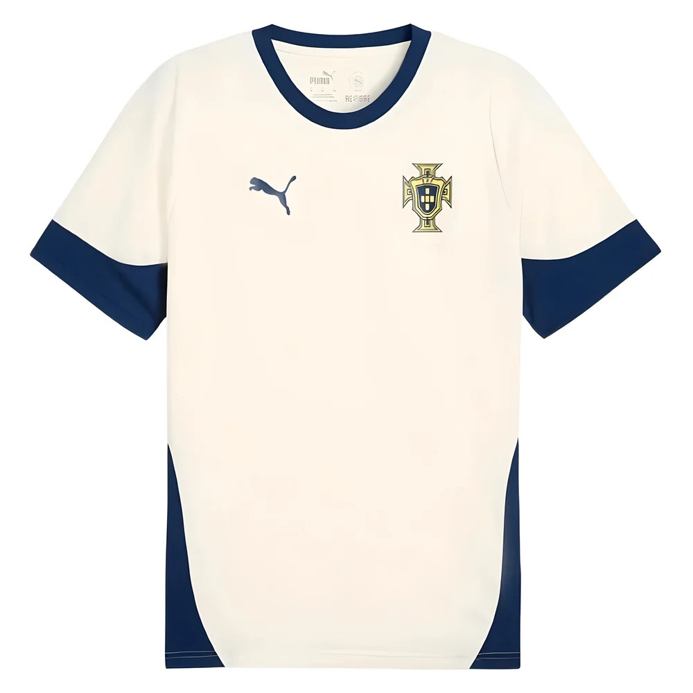 '25-'26 Portugal Training Jersey (Sugared Almond) Polyester Made By: Puma Men's White Xxl