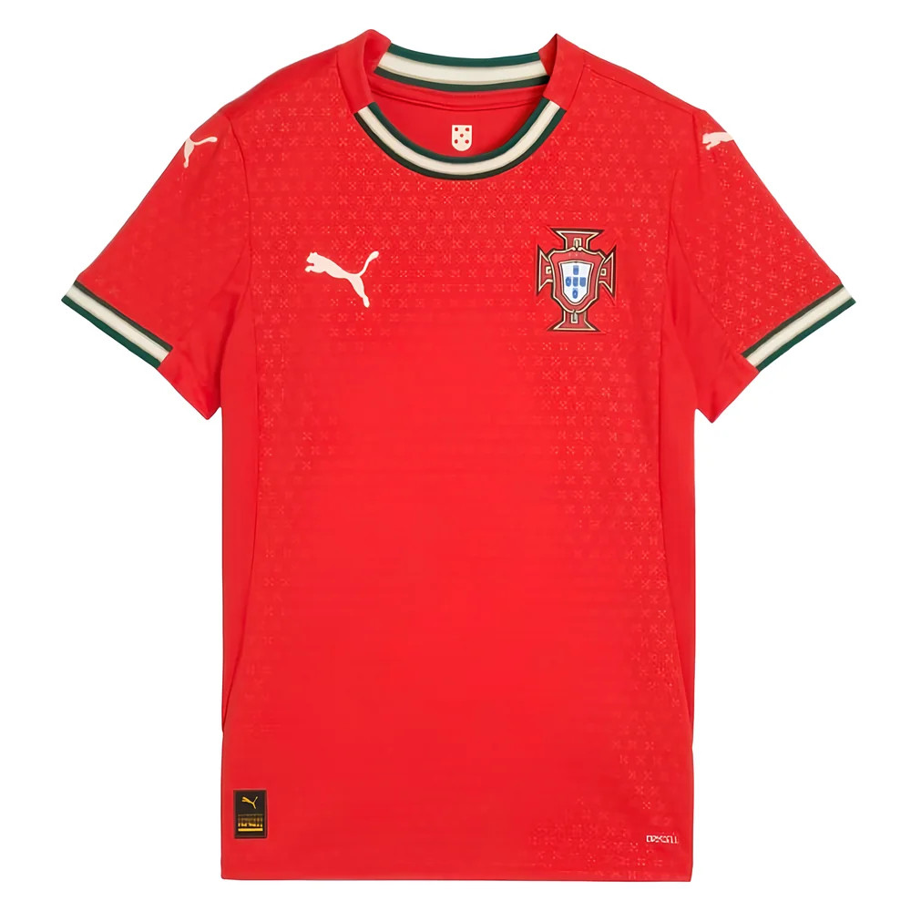 '25-'26 Portugal Home Shirt () Polyester Made By: Puma Women's Red Large