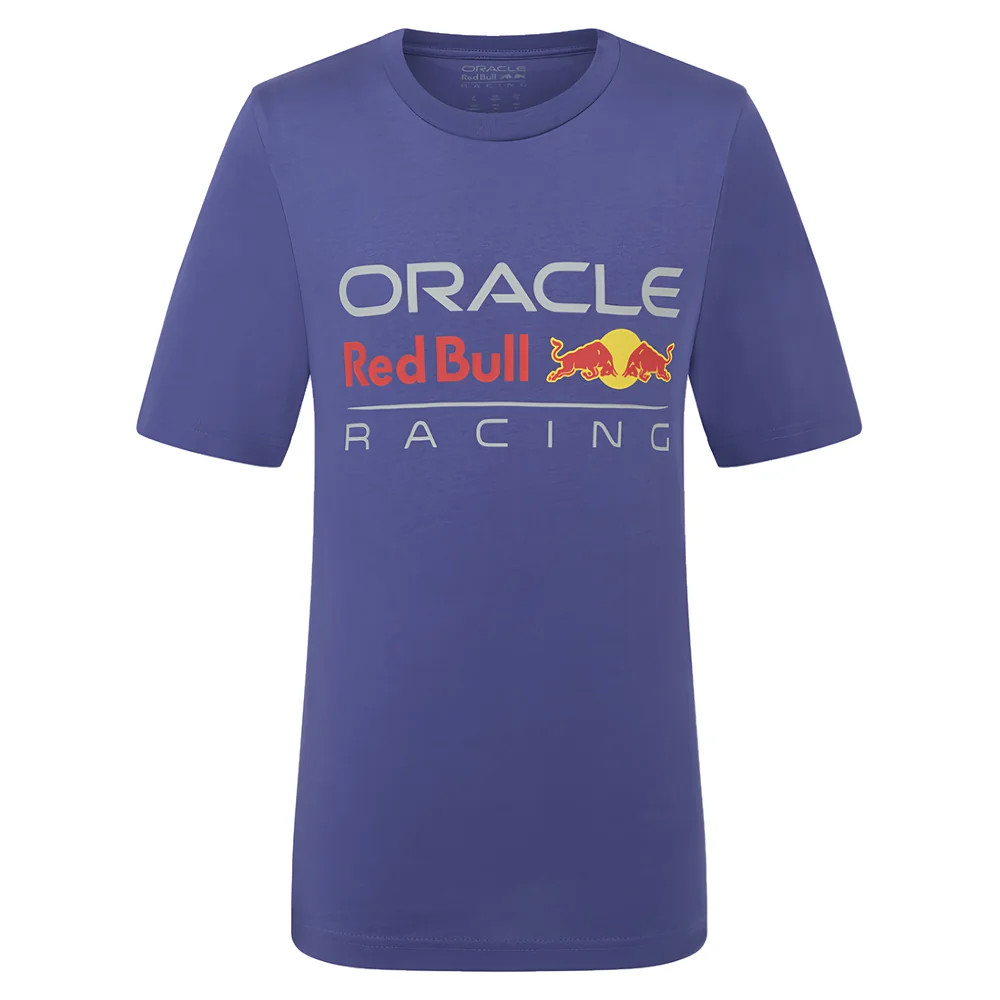 2025 Red Bull Racing Front Logo Tee (Skipper ) - Kids Polyester Made By: Castore Unisex Kids Blue Extra Large