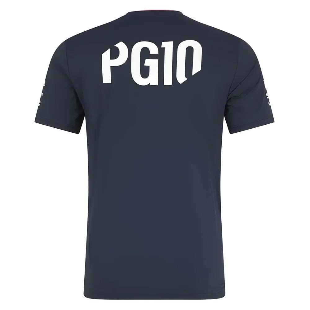 2025 Alpine F1 Pierre Gasly T-Shirt - Dark Sapphire Polyester Made By: Castore Men's Navy Xxl