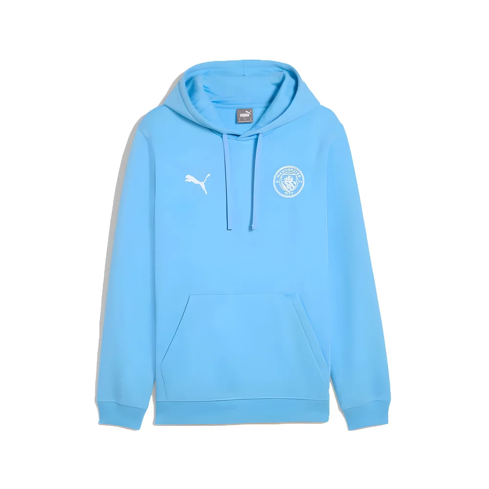 '25-'26 Man City Ftbless Fleece Hoody (Light Blue) Polyester Manchester City Made By: Puma Men's Light Blue Extra Large