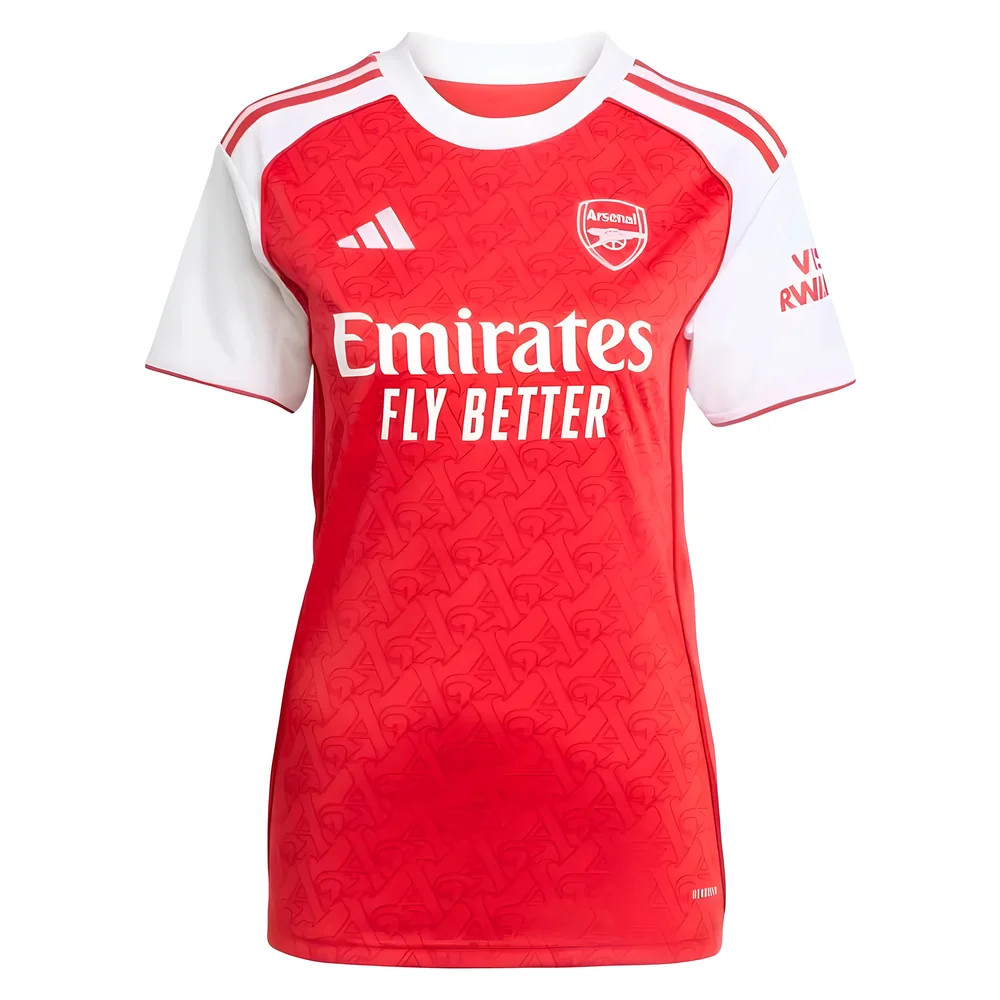 '25-'26 Arsenal Home Shirt () Polyester Made By: Adidas Women's Red Xxs