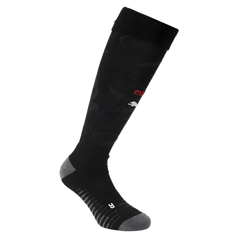'25-'26 Ac Milan Home Socks (Black) Adults Polyester Made By: Puma Unisex Black Medium