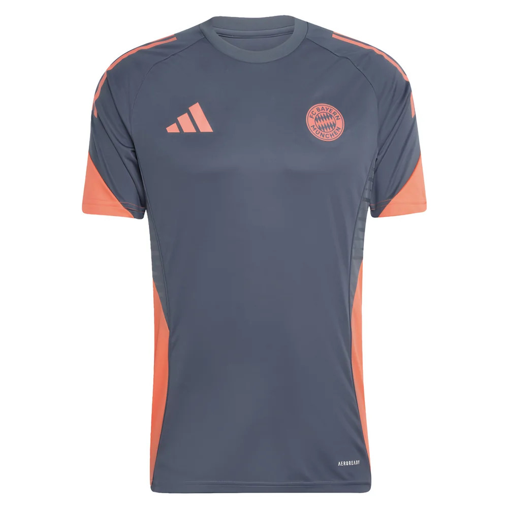 '25-'26 Bayern Munich Training Shirt (Bold Onix) Polyester Made By: Adidas Men's Grey 3XL
