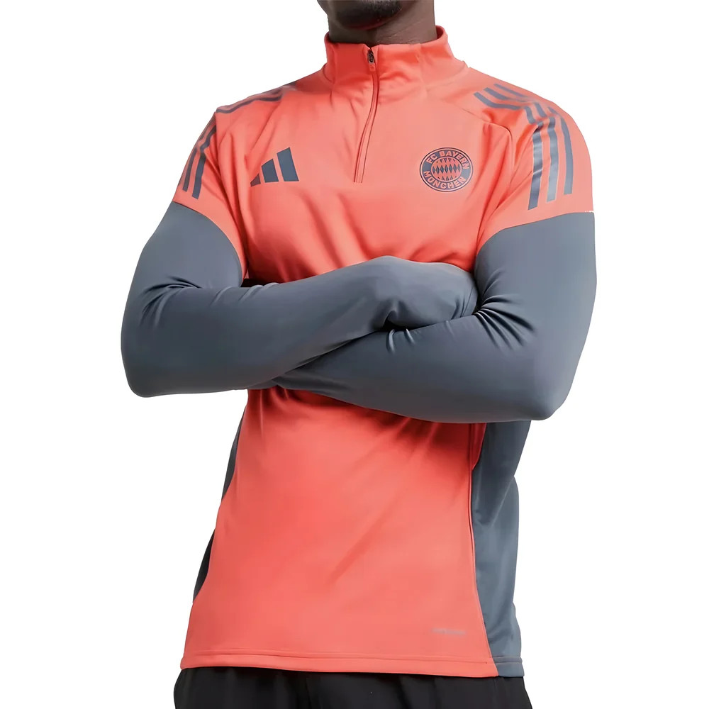 '25-'26 Bayern Munich Training Top (Easy Coral) Polyester Made By: Adidas Men's Red Medium