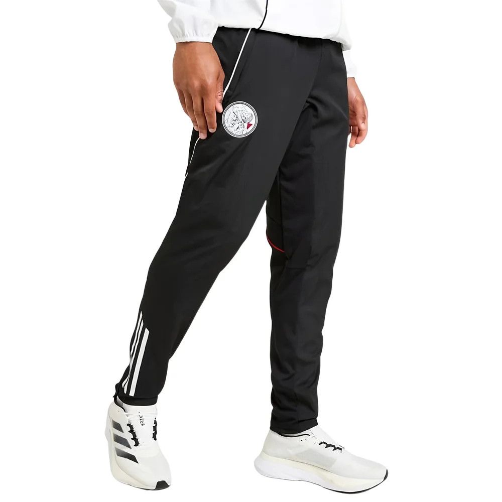 '25-'26 Ajax Presentation Pants (Black) Polyester Made By: Adidas Men's Black Extra Large
