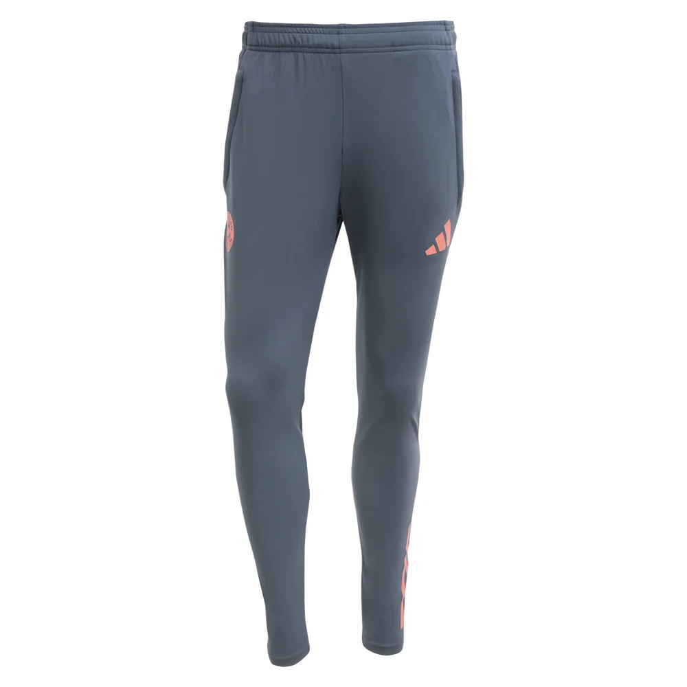 '25-'26 Bayern Munich Training Pants (Bold Onix) Polyester Made By: Adidas Men's Grey Xxl