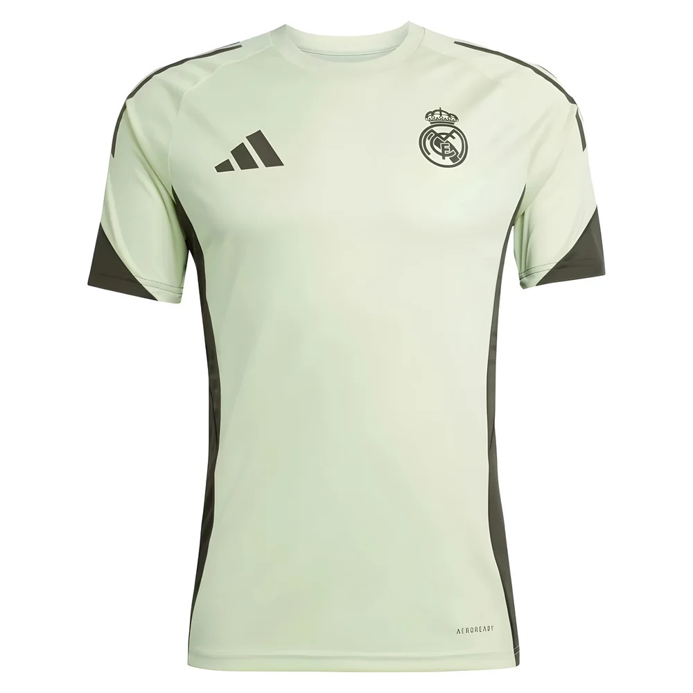 '25-'26 Real Madrid Training Jersey (Almost Lime) Polyester Made By: Adidas Men's Green Medium