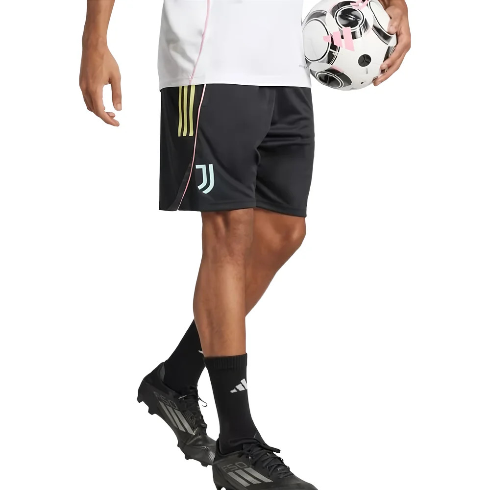 '25-'26 Juventus Training Shorts (Black) Polyester Made By: Adidas Men's Black Xxl