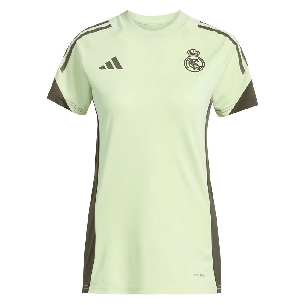 '25-'26 Real Madrid Training Jersey (Almost Lime) - Polyester Made By: Adidas Women's Green Medium