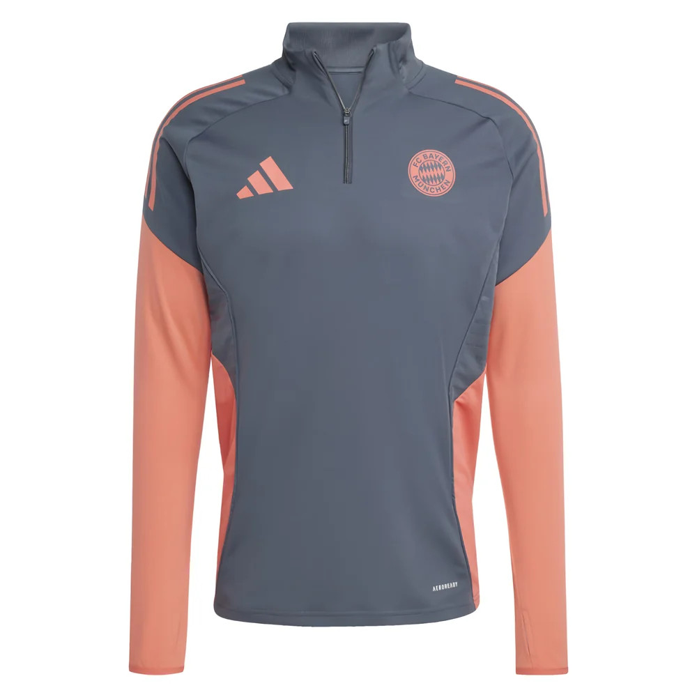 '25-'26 Bayern Munich Training Top (Bold Onix) Polyester Made By: Adidas Men's Grey Small