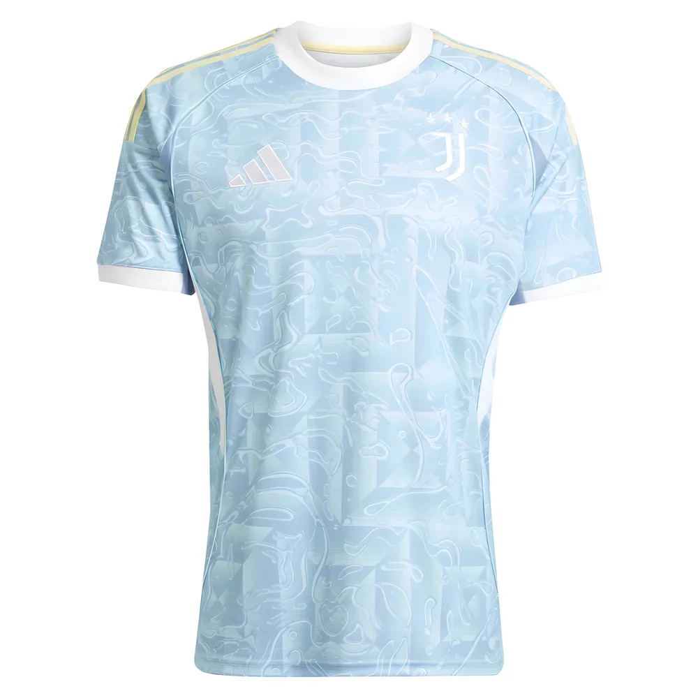 '25-'26 Juventus Away Shirt Polyester Made By: Adidas Men's Blue Medium