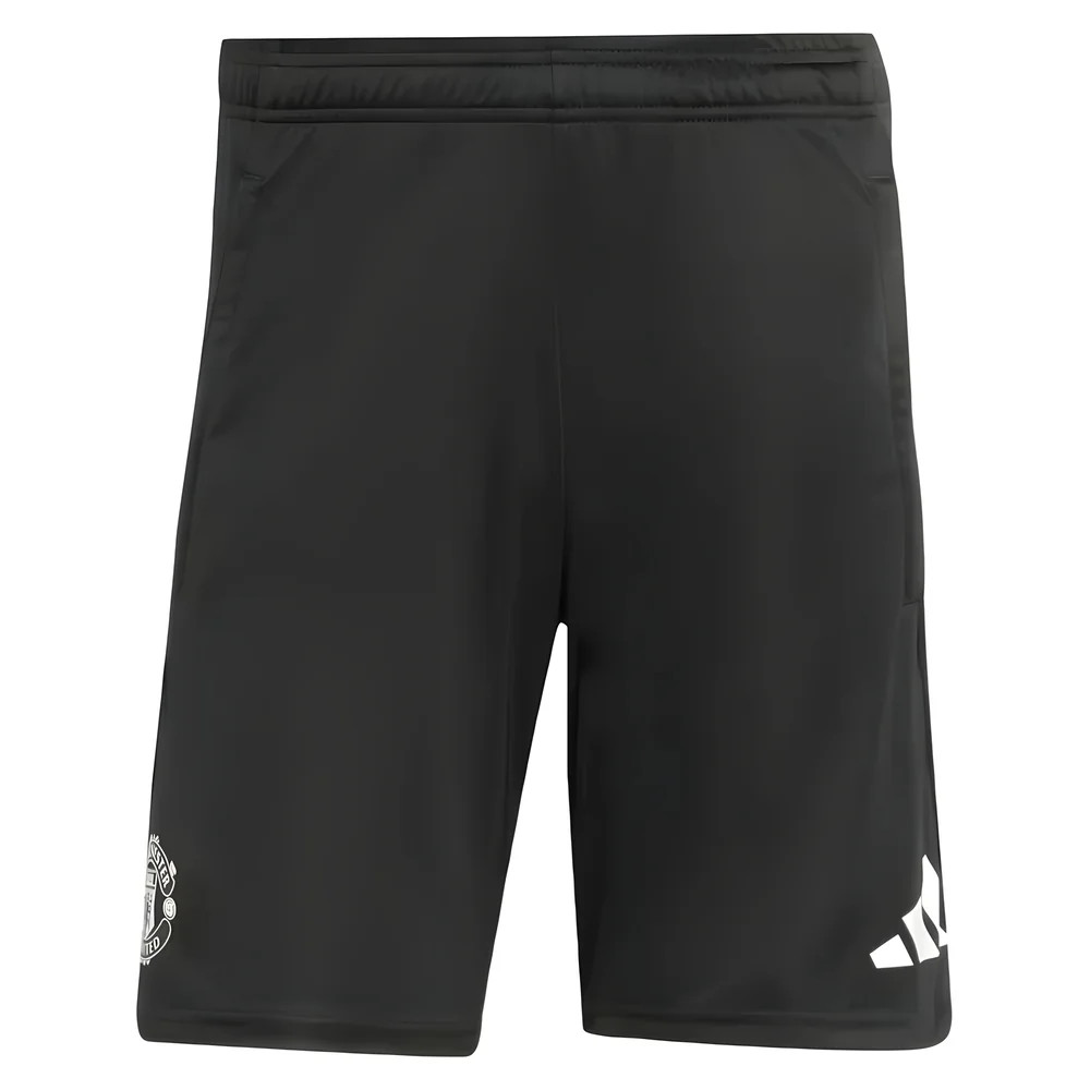 '25-'26 Man Utd Training Shorts (Black) Polyester Manchester United Made By: Adidas Men's Black Xxl