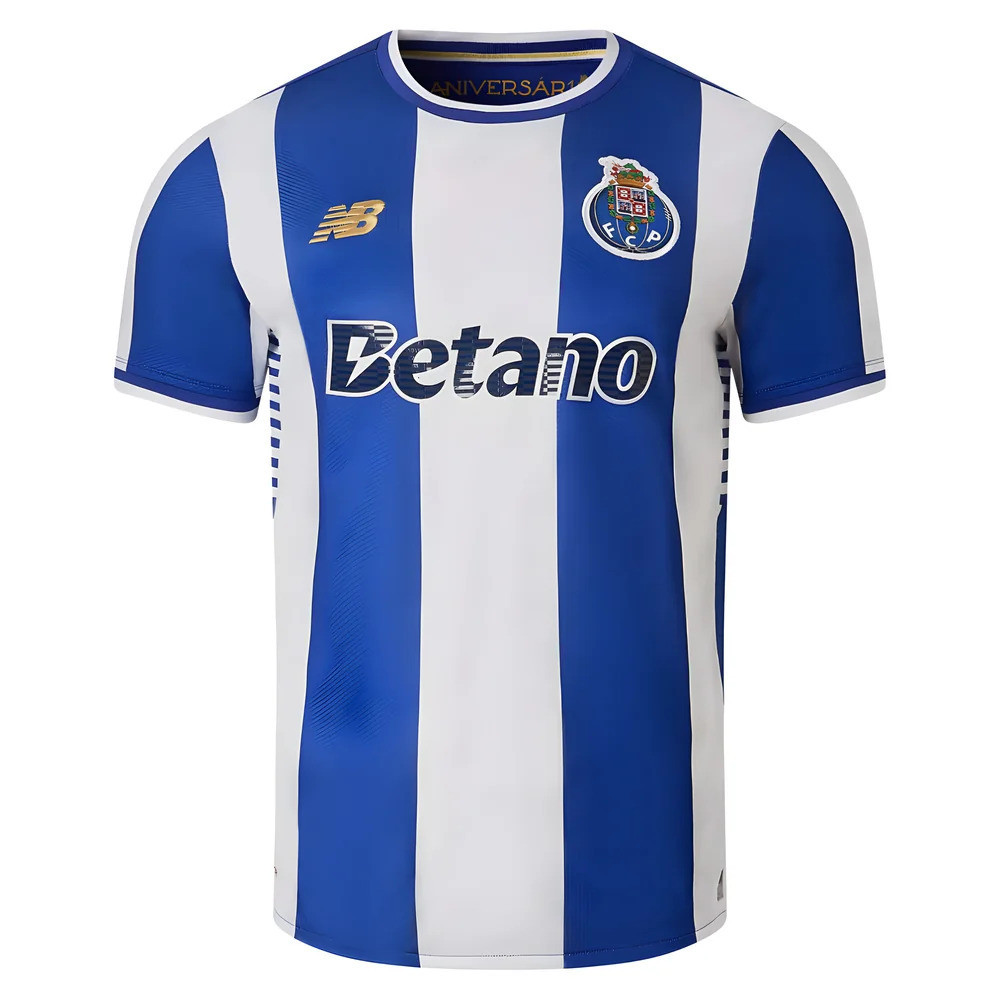 '25-'26 Fc Porto Home Shirt Polyester Made By: New Balance Men's Blue Large
