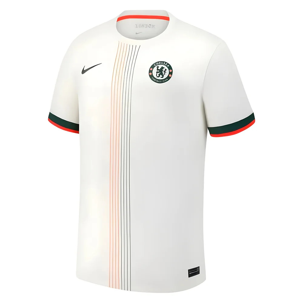 '25-'26 Chelsea Away Shirt Polyester Made By: Nike Men's White 3XL