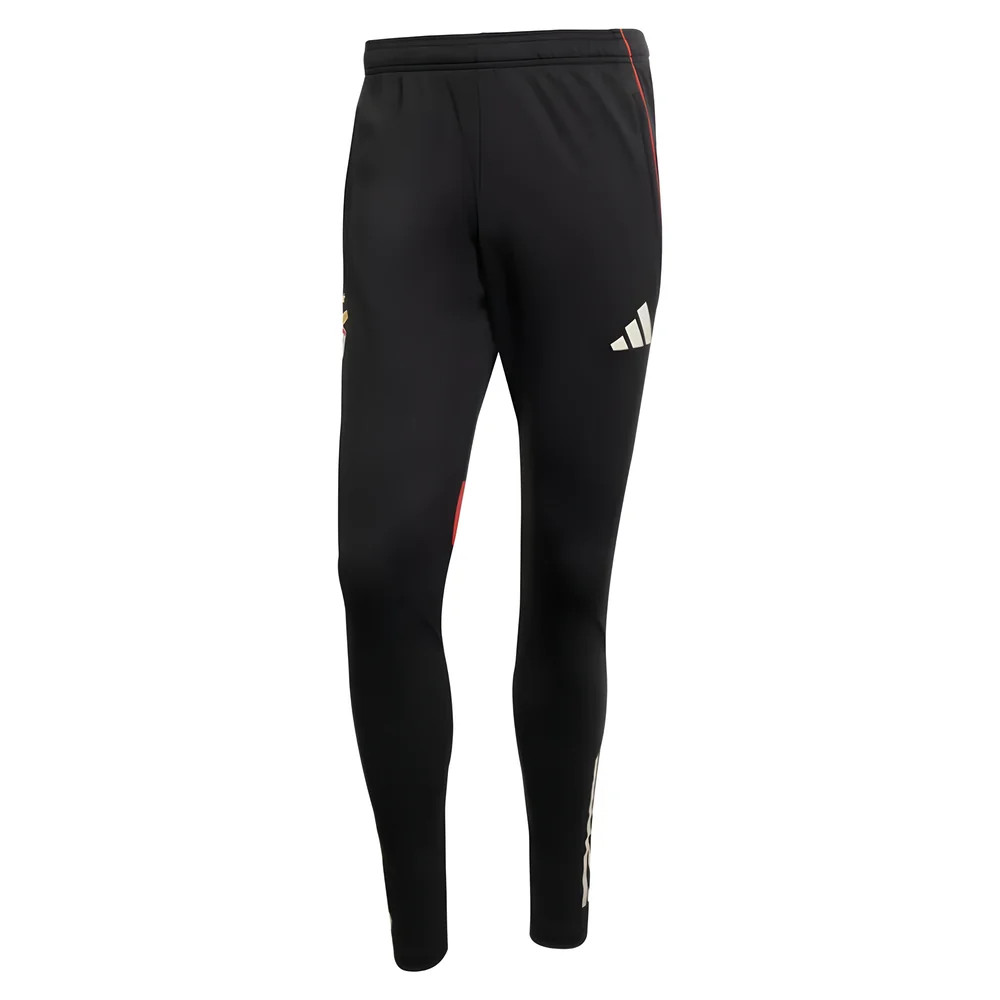'25-'26 Benfica Training Pants (Black) Polyester Made By: Adidas Men's Black Extra Large