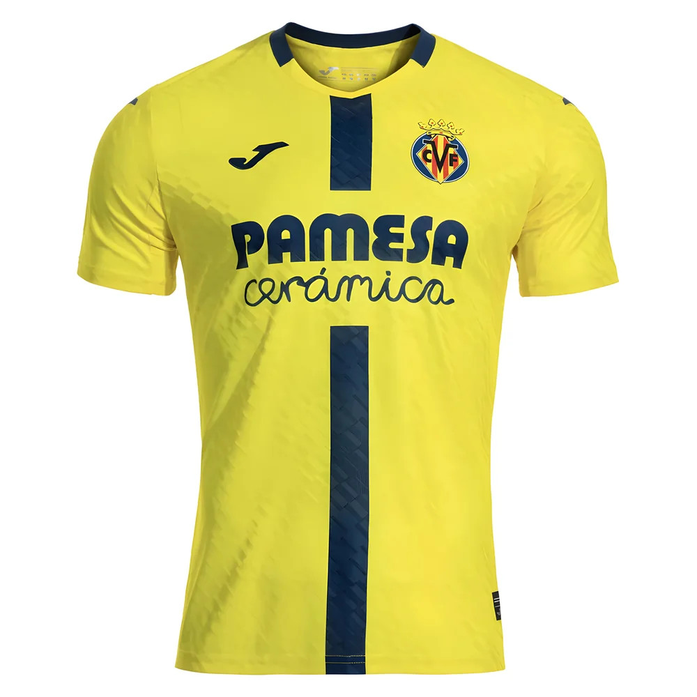 '25-'26 Villarreal Home Shirt Polyester Made By: Joma Men's Yellow Small