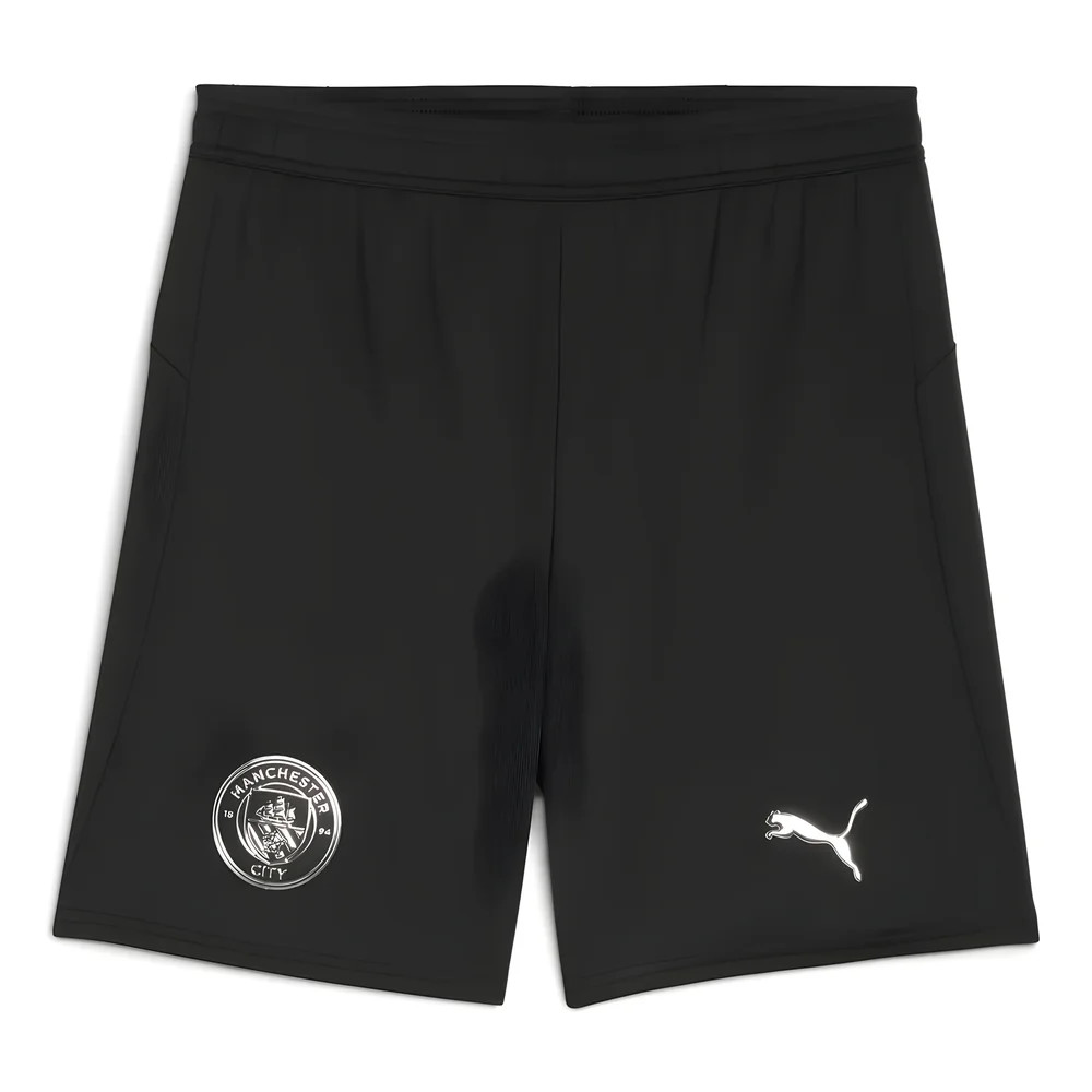 '25-'26 Man City Away Shorts (Black) Polyester Manchester City Made By: Puma Men's Black Extra Large