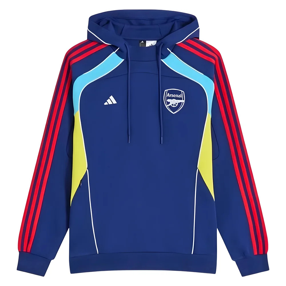 '25-'26 Arsenal Ubp Doubleknit Hoody (Victory ) Polyester Made By: Adidas Men's Blue Medium